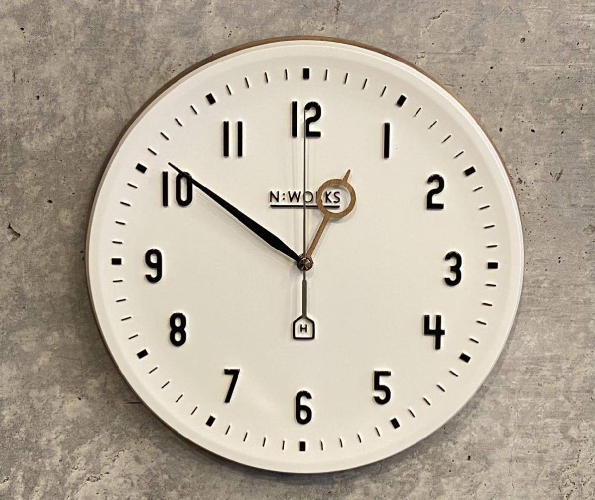 Marine Wall Clock(検索 北欧ビンテージ,フレンチ,ミッドセンチュリー,イームズ,50's,60's,スペースエイジ,レジン,陶器,カリフォルニア_画像1