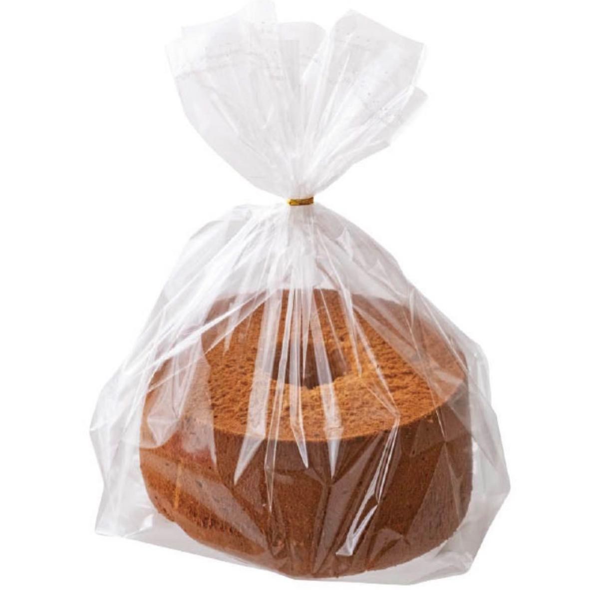 製菓 シフォンケーキ 21cm ラッピング袋 IPP ガゼット 袋 20枚 ケーキ 洋菓子 ラッピング 