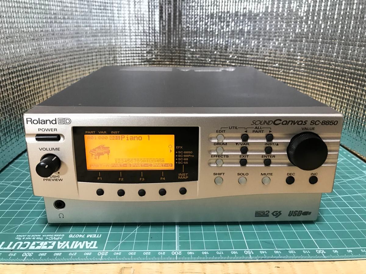 ☆【送料込み】Roland/音源モジュール SC-8850/SOUND CANVAS ☆【送料込み】Roland/音源モジュール SC-8850/SOUND CANVAS