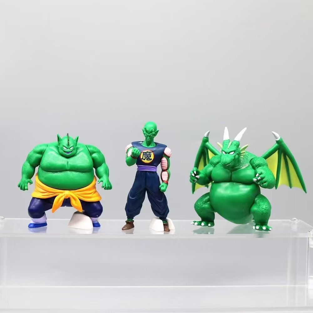 ■ ドラゴンボール ☆【ピッコロ大魔王一味完全セット】■ 約10cm 0.6kg 海外限定 漫画風 箱なし _画像2