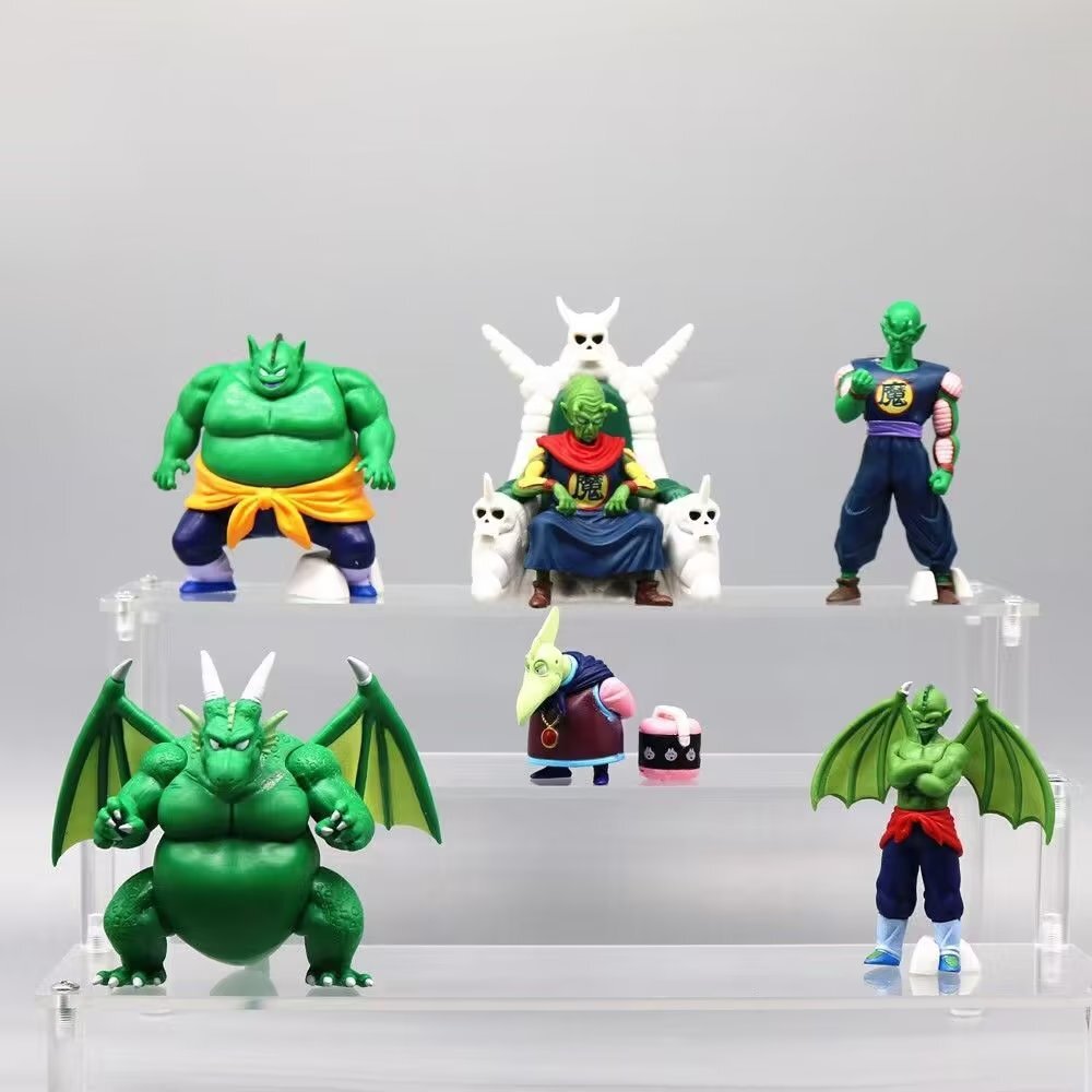 ■ ドラゴンボール ☆【ピッコロ大魔王一味完全セット】■ 約10cm 0.6kg 海外限定 漫画風 箱なし_画像2