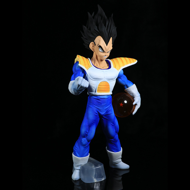 ■ ドラゴンボール ☆【ベジータ】■ 約28cm 0.6kg 海外限定 漫画風 箱なし_画像3