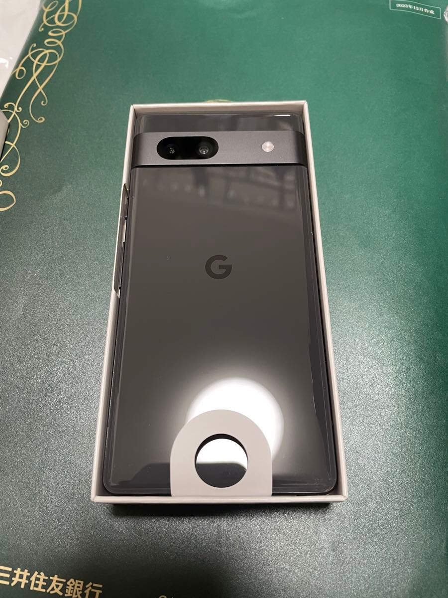 Google Pixel7a charcoal チャコール新品未使用　未通信　フィルムも剥がしてません　電源も入れてません　