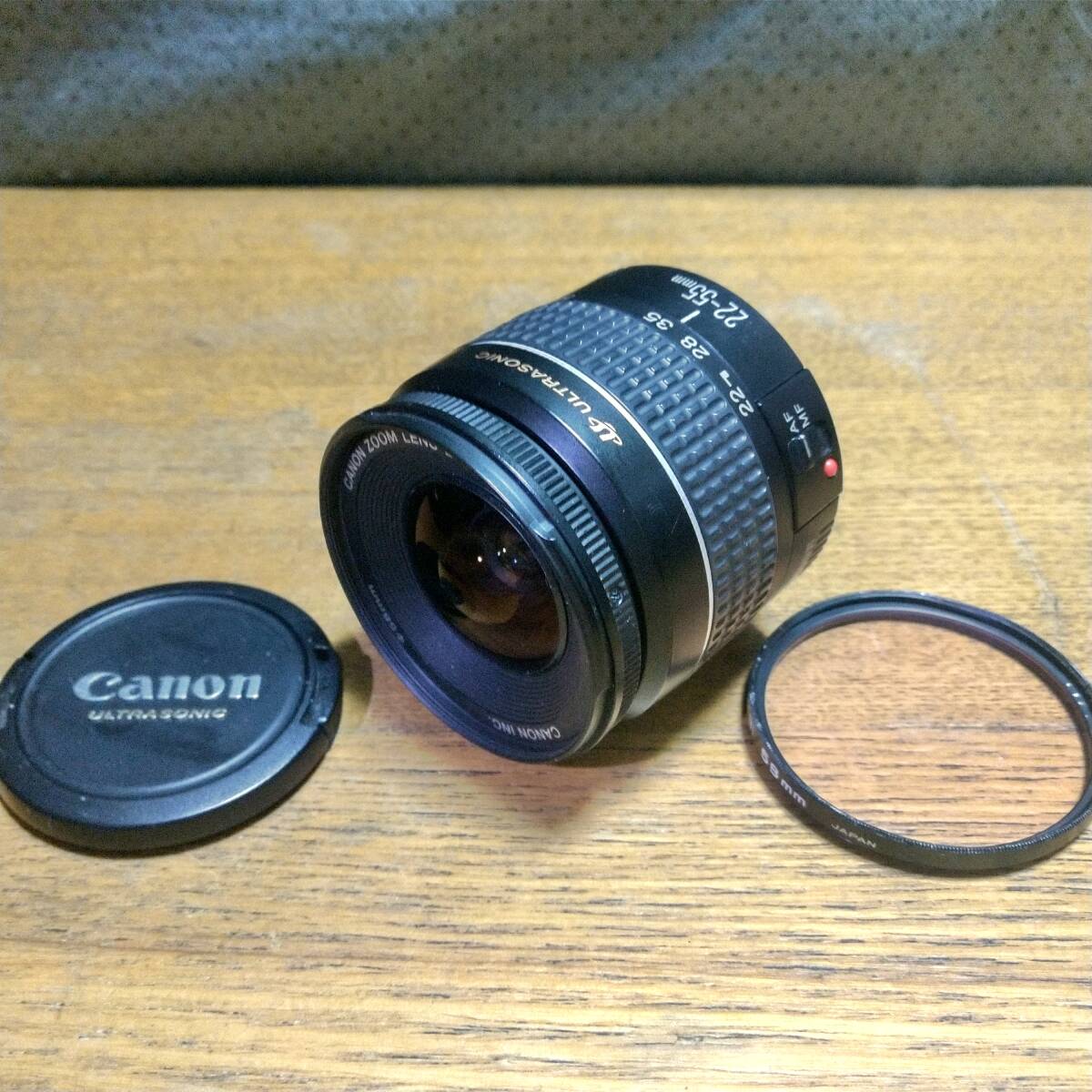 【外装美品】★CANON ZOOM LENS EF 22-55mm F4-5.6 USM ズームレンズ完動品★の画像1