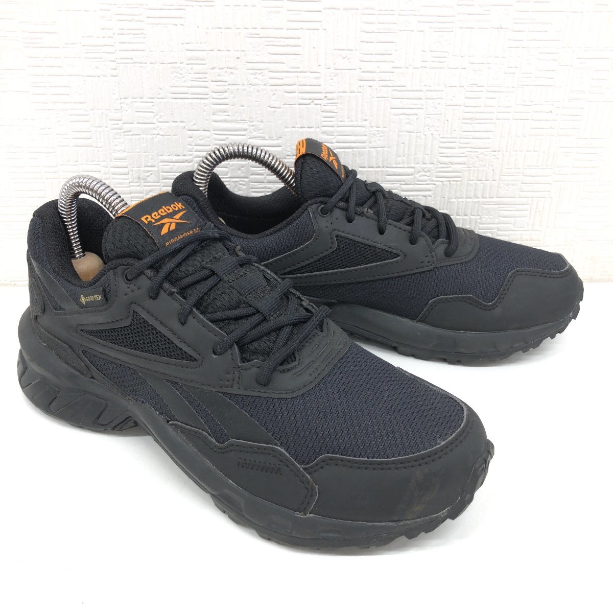 ●美品 Reebok リーボック リッジライダー5 ゴアテックス ウォーキングシューズ 23cm 黒 ブラック スニーカー コンフォート GORE-TEX 婦人_画像3