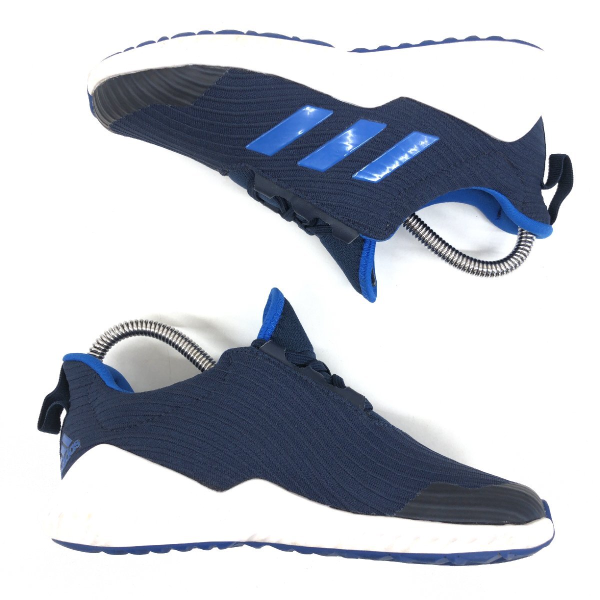 ●美品 adidas アディダス フォルタラン2K ローカット スニーカー 20cm 紺 ネイビー ランニングシューズ 運動靴 キッズ ジュニア 男の子_画像6