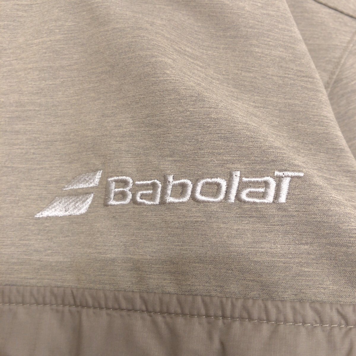 ●美品 Babolat バボラ 定価15,400円 ヒートナビジャケット M ブラウン系 フラッグシップライン ジャージ スポーツ テニス バトミントン_画像4