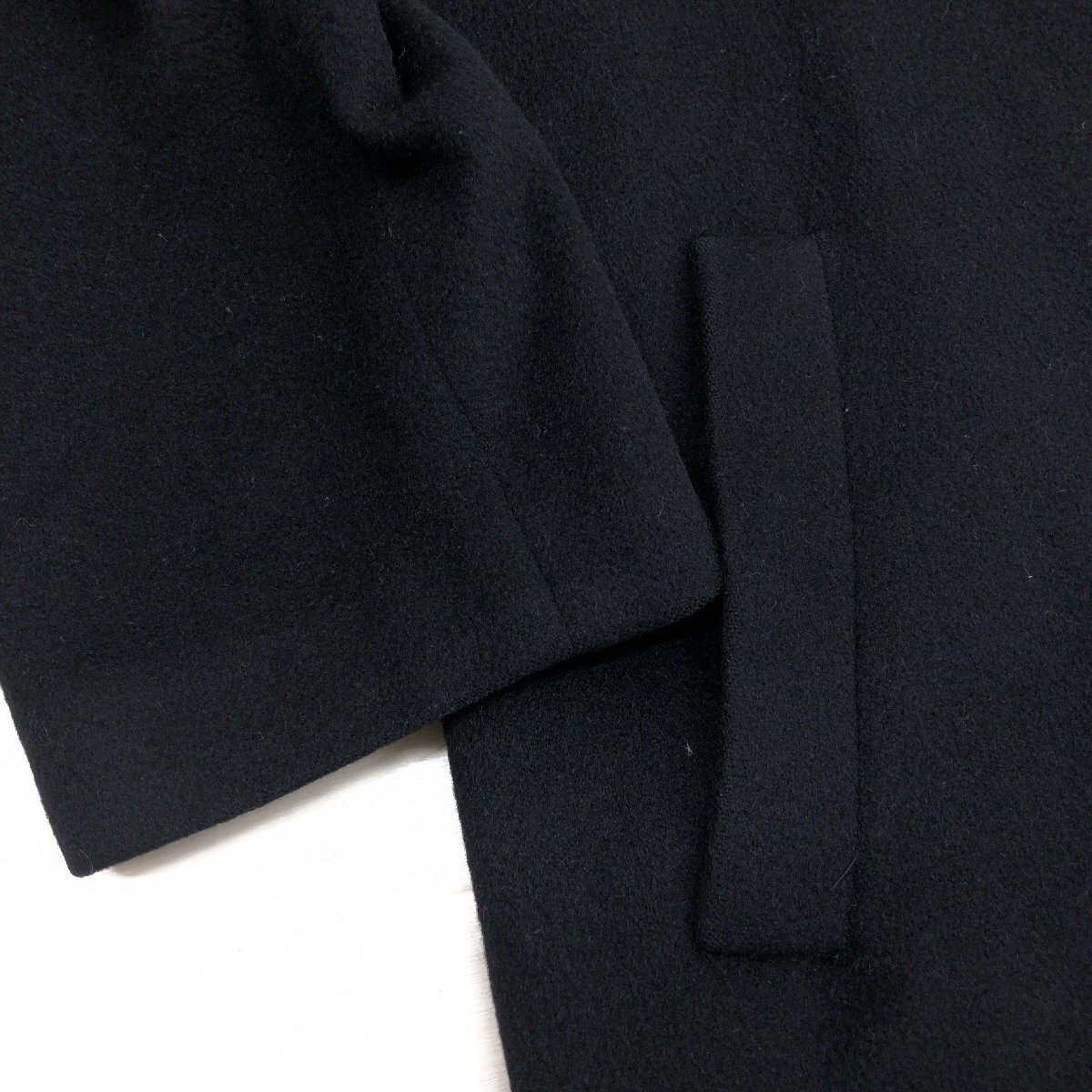 ◆mallage マロージュ 高級カシミヤ100% ロングコート F 黒 ブラック ウールコート カシミア 日本製 国内正規品 レディース 女性用 婦人_画像6