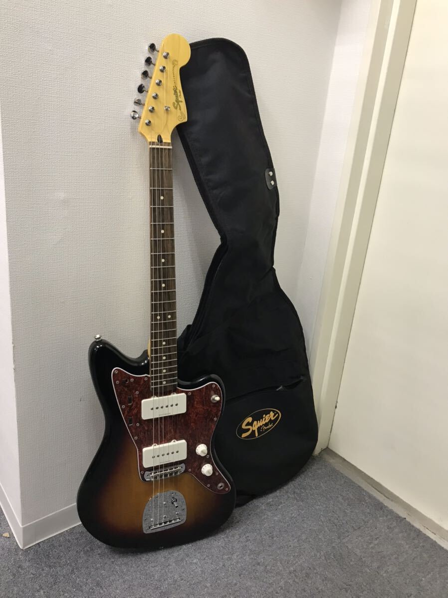 【b2】 Squier by Fender JAZZMASTER ジャズマスター スクワイヤー エレキギター y3791 1393-101_画像1