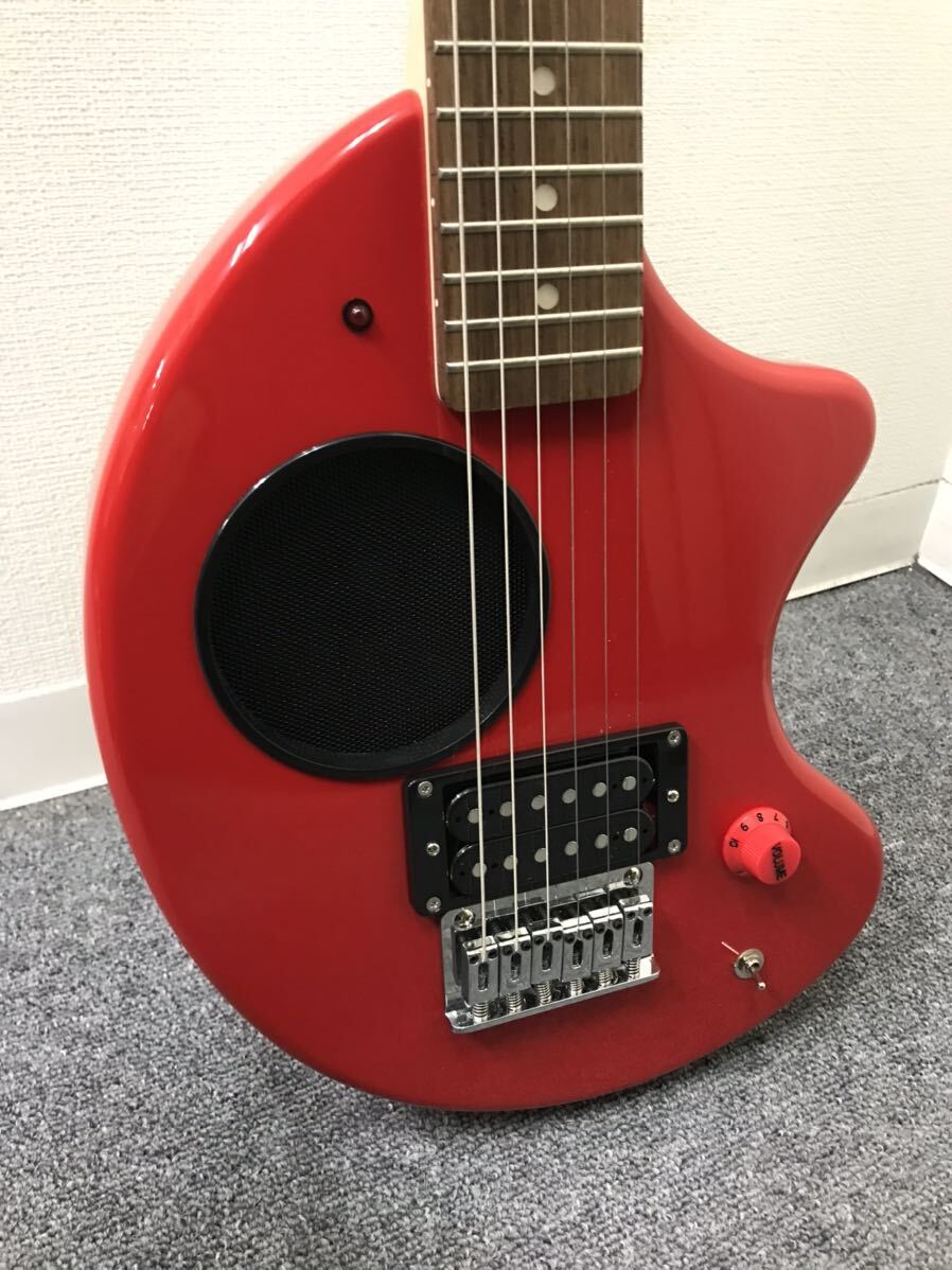 【a1】 Fernandes ZO-3 フェルナンです アンプ内蔵ギター　ミニギター　エレキギター y3826 1393-68_画像9