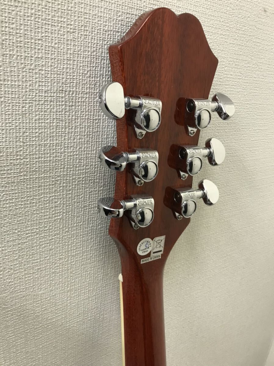 【b3】 Epiphone Hummingbird pro エピフォン アコースティックギター エレアコ y4068 1581-1の画像3