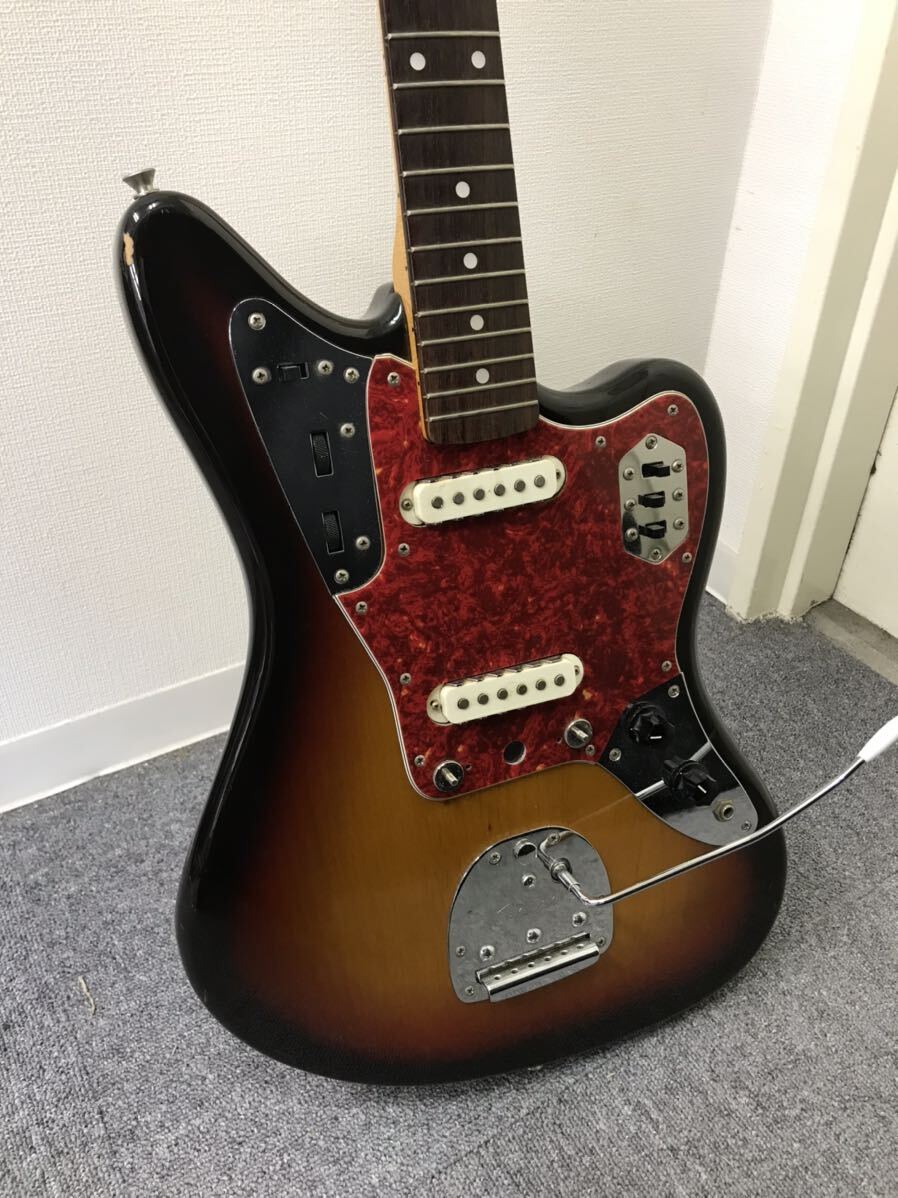 【a2】 Fender Japan Jaguar フェンダージャパン ジャガー エレキギター JUNK y4045 1543-8の画像9