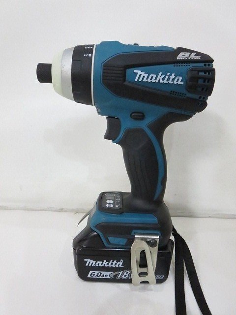 makita [マキタ] 充電式4モード インパクトドライバ [TP141D] 18V 6.0Ah コードレス マキタブルー DIY 充電11回 工具 /中古品 V16.0 4855