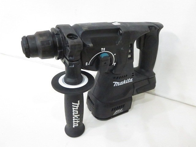 makita [マキタ] 24mm 充電式ハンマドリル [HR244D] ハンマードリル 本体のみ 18V ブラック コードレス 工具 ※異音有 /ジャンク品 4898_商品全体