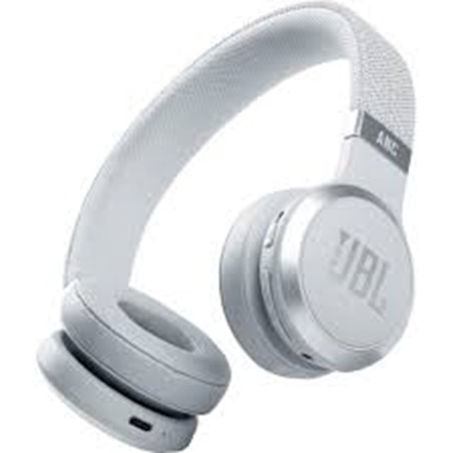 JBL by HARMAN LIVE460NC ノイズキャンセリング対応ワイヤレスヘッドホン JBLLIVE460NCWHT ホワイト/未開封品