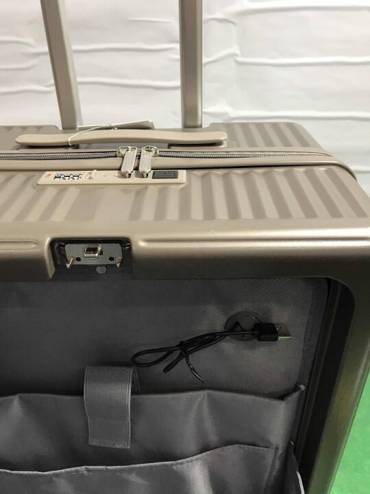 スーツケース　Mサイズ　チタニウム　キャリーバック　キャリーケース　SC301-24-TJS YH141_画像5