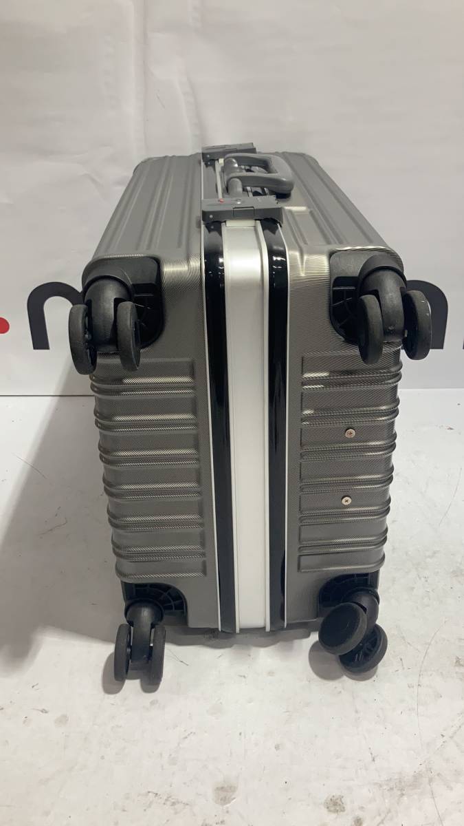 スーツケース キャリーケース キャリーバッグ 大容量 耐衝撃 大型 超軽量 静音 ダブルキャスター sc105-24-new-dgy_画像3