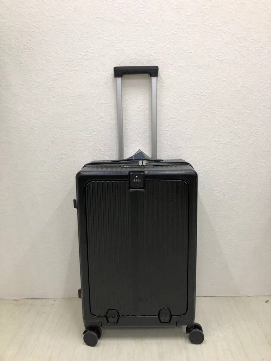 スーツケース Mサイズ ブラック キャリーバック キャリーケース SC301-24-BK WLJ242/243の画像1