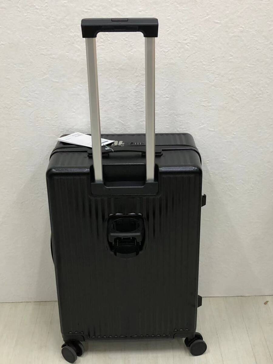 スーツケース Mサイズ ブラック キャリーバック キャリーケース SC301-24-BK WLJ242/243の画像4