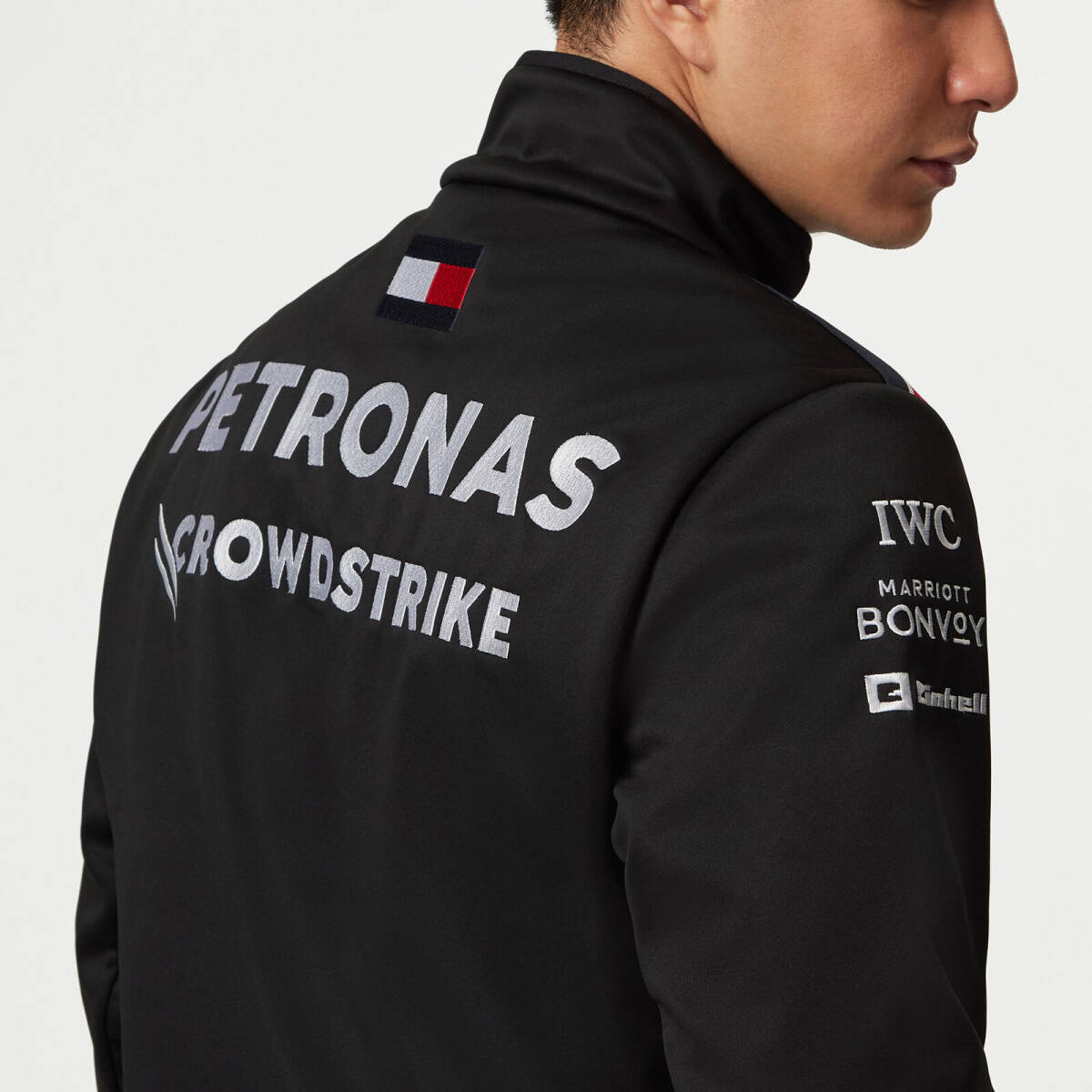 メルセデス AMG ペトロナス F1 2023 チーム ソフトシェル ジャケット Lサイズ (Mercedes-AMG F1 2023 Team Softshell Jacket)_画像7