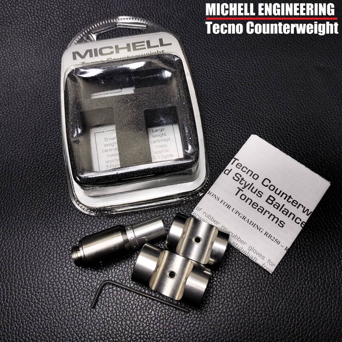 MICHELL ENGINEERING Tecno Counterweight / テクノカウンターウェイト Rega RB250 RB300 RB600 ACC-MIC240229_画像1