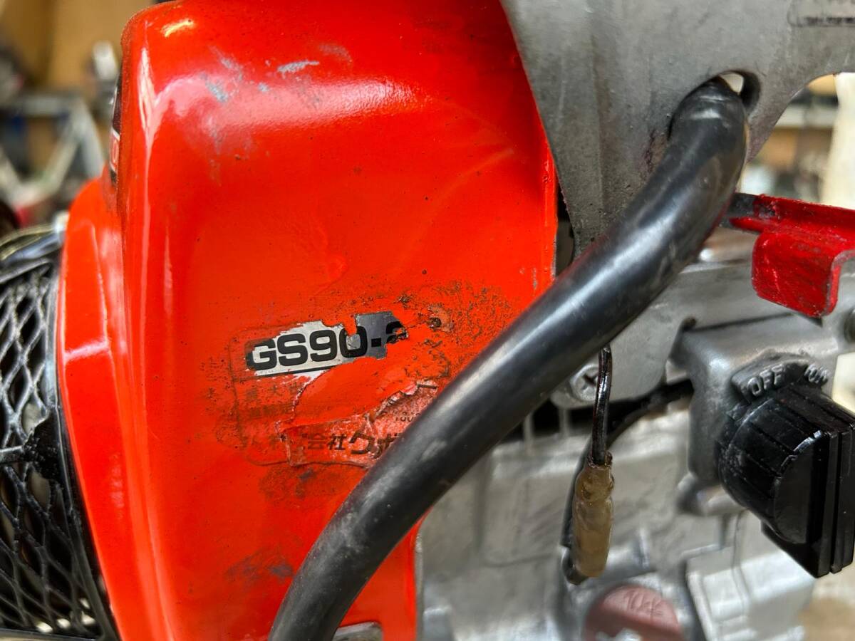 Kubota GS90-2G クボタ　エンジンガソリン　プーリー付き　動作確認済み　中古品 ★ 愛知県 引き取り可能★_画像5