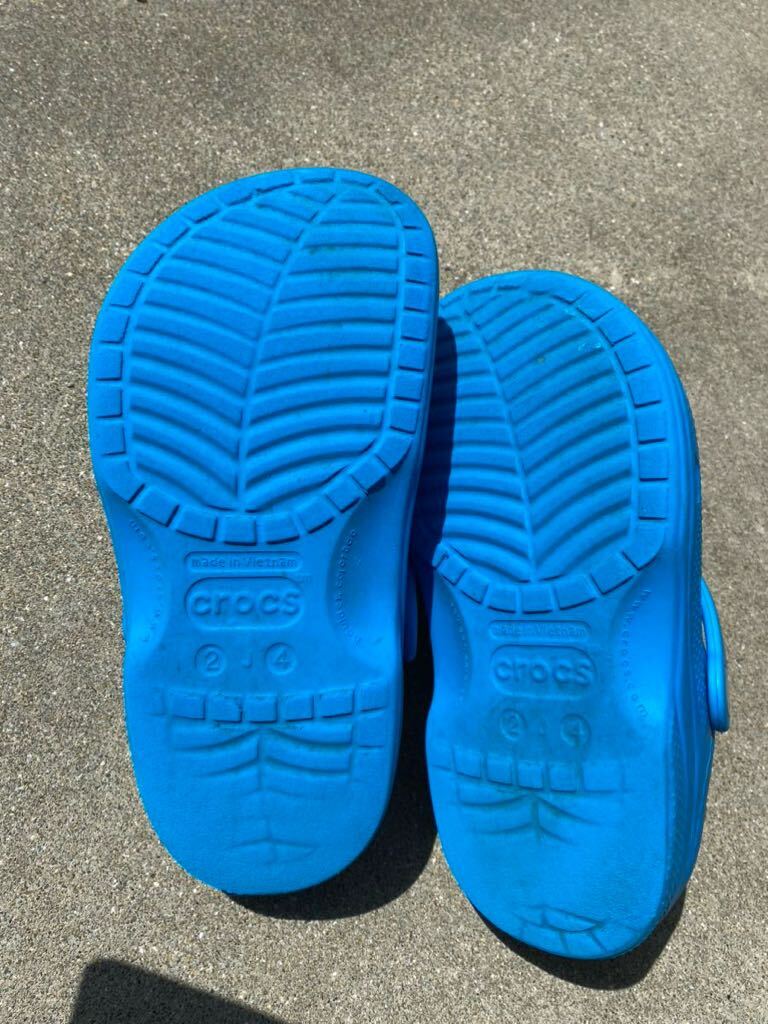  Crocs for children blue blue used