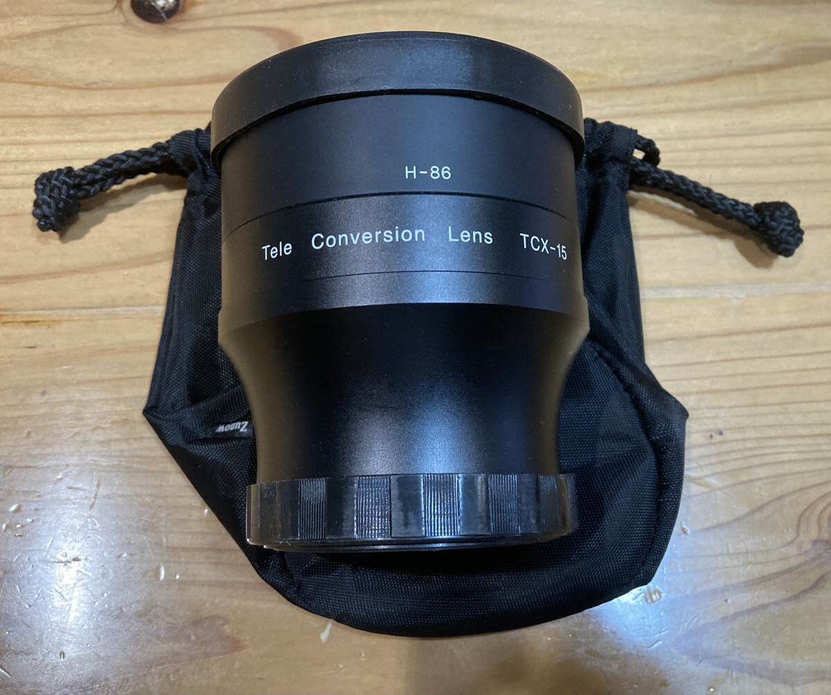 zunow Tele Conversion Lens TCX-15 H-86_画像1