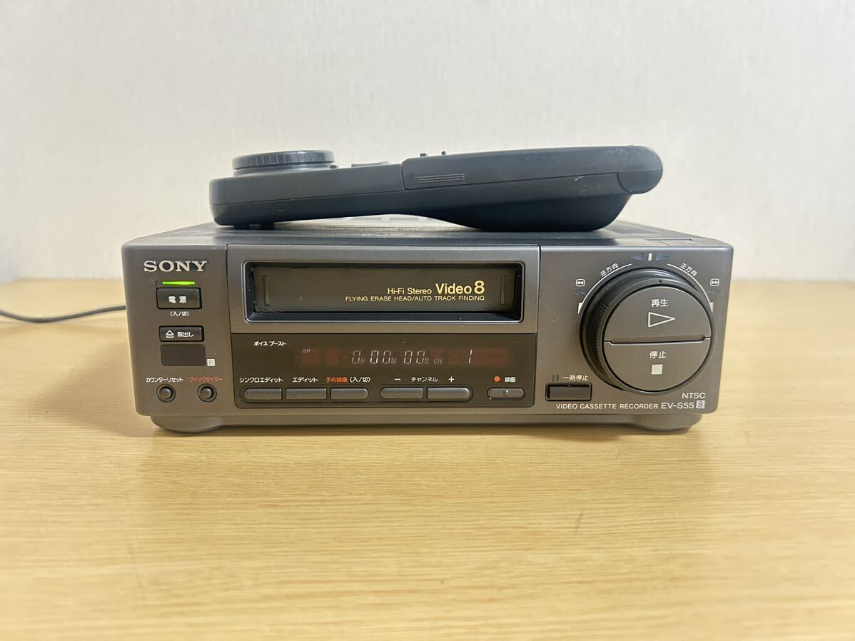 SONY EV-S55 8mm ビデオカセットレコーダー ソニー _画像2
