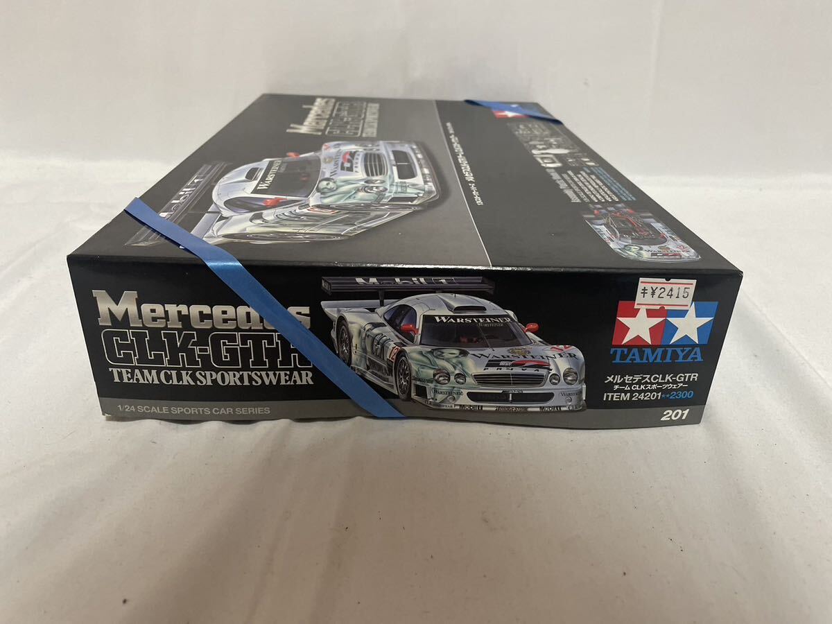 未組立 TAMIYA Mercedes CLK-GTR TEAM CLK SPORTSWEAR 1/24 スポーツカーシリーズ メルセデス プラモデル フルディスプレイモデル タミヤ _画像4