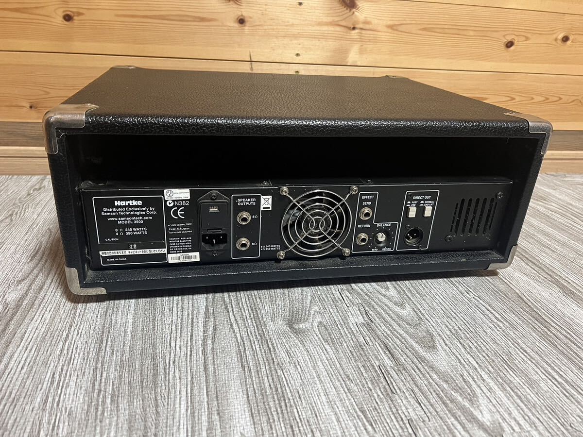 Hartke Model HA3500 350WATTS ハートキー ベースアンプ 現状品の画像5