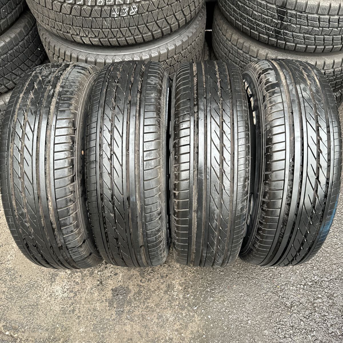 ☆バリ山 中古品 GOODYEAR EAGLE#1 NASCAR 215/65R16C 109/107R 16インチタイヤ4本セット☆_画像1