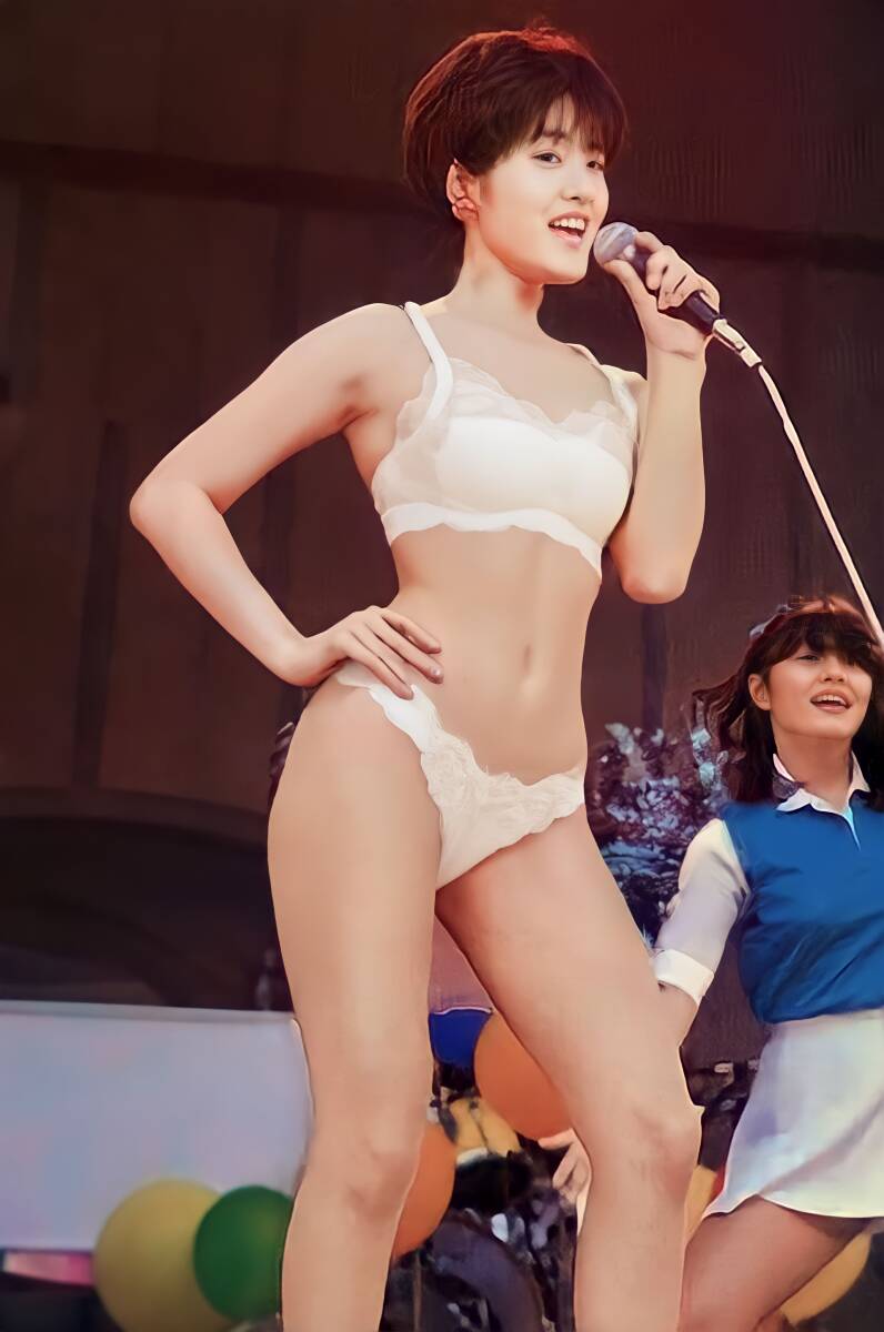 彡荻野目洋子　白美乳　A1サイズ・ポスター_画像1