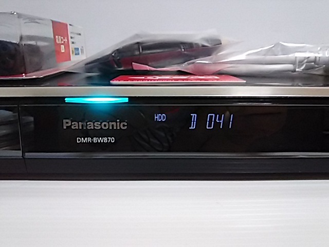  Panasonic DMR-BW870 Blue-ray recorder HDD new goods 1TB(2 number collection same time video recording *W video recording ) digital broadcasting *BS*CS new goods Limo attaching { service completed * maintenance goods }