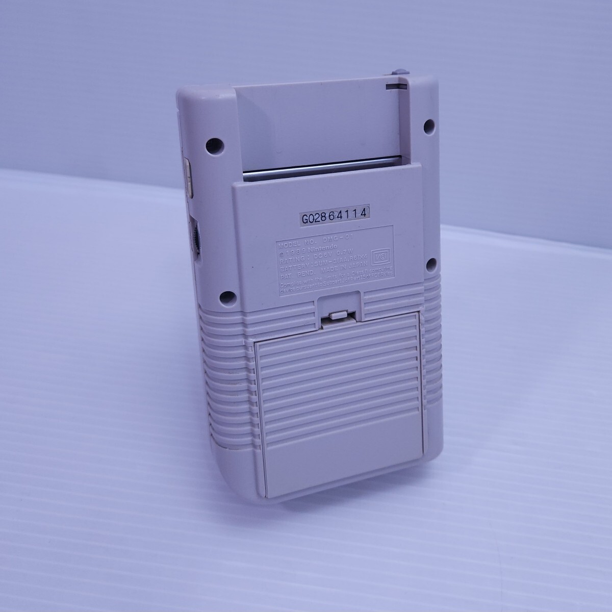 レトロゲーム 希少品 初代ゲームボーイ Nintendo GAMEBOY DMG-01 パワー確認済み 動作未確認 (H-100)の画像6