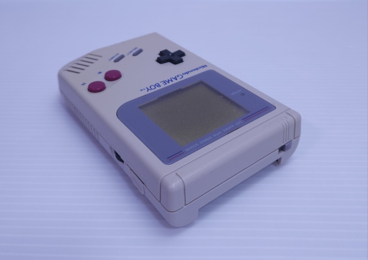 レトロゲーム 希少品 初代ゲームボーイ Nintendo GAMEBOY DMG-01 動作未確認 (H-123)の画像5