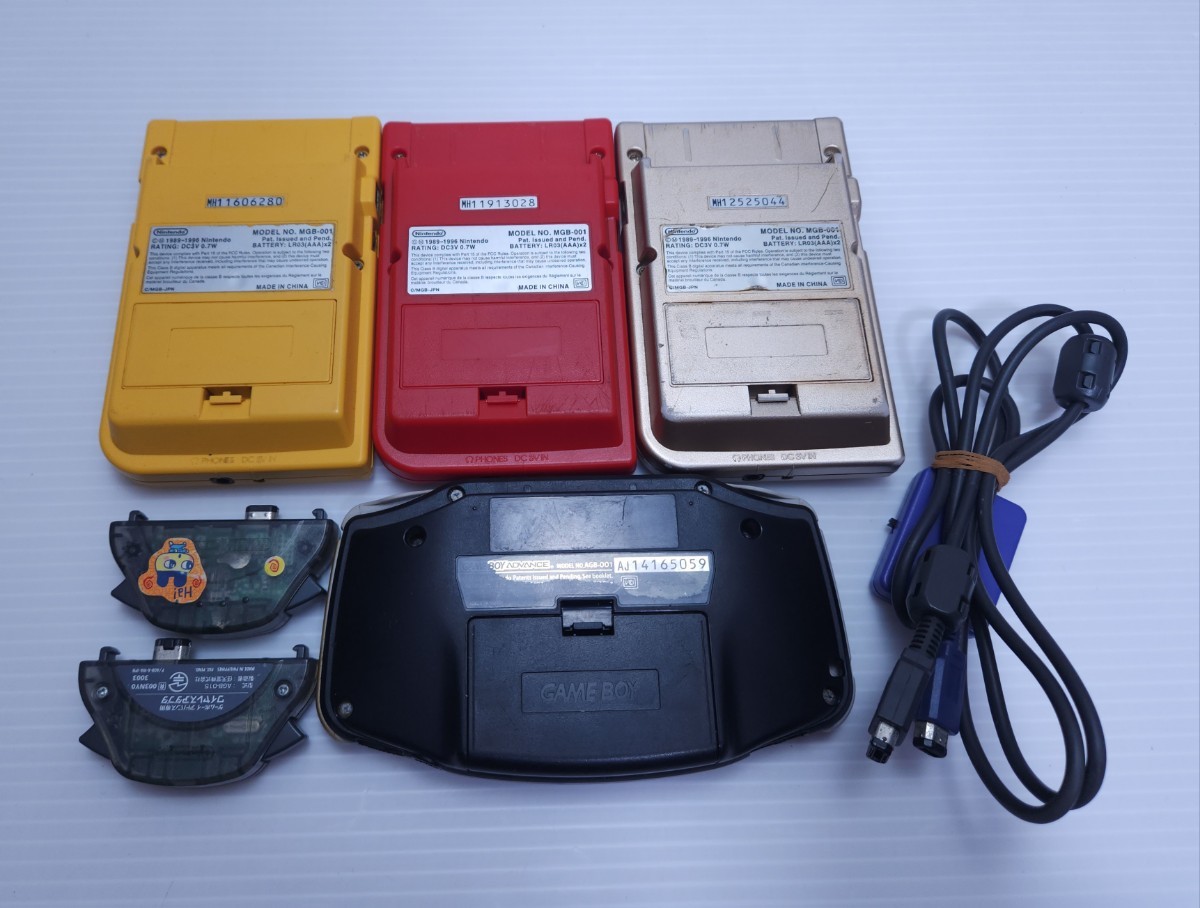 任天堂 ニンテンドー GBA/ゲームボーイ/Gameboy Advance/ GB pocket / 大量に販売される 動作未確認 (H-23)の画像5