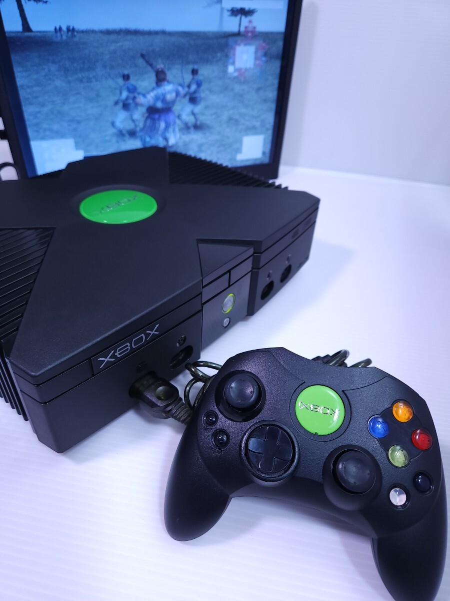  прекрасный товар / рабочий товар retro игра XBOX первое поколение корпус Microsoft Microsoft комплект retro игра (~M-51)