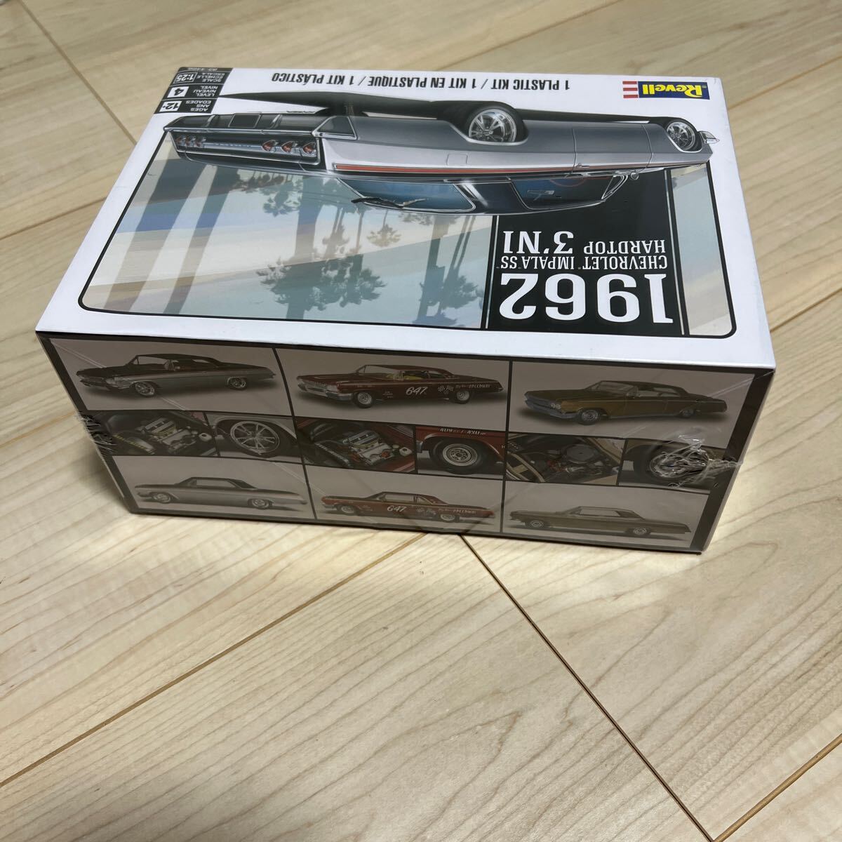 Revell レベル プラモデル 未組立 1962 シボレー　インパラ　impala SS chevrolet 1/25 シュリンク未開封_画像3