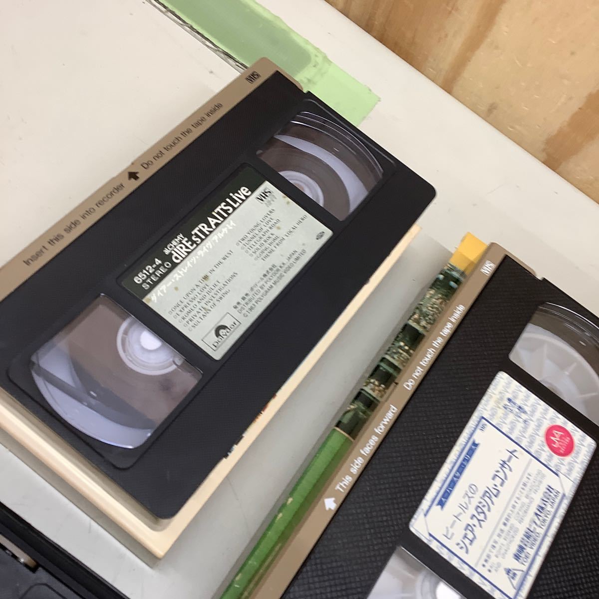 洋楽 ROCK VHS ビデオ まとめて ビートルズ ダイアー ストレイツ他 現状品 動作未確認の画像7