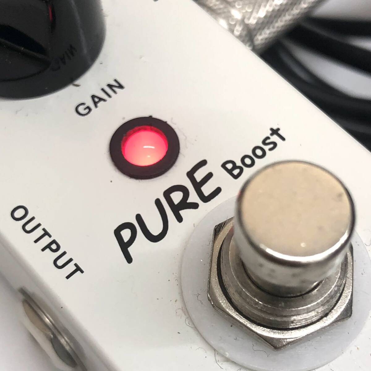 MOOER PURE Boost エフェクター ギター ベース 機材 動作確認済み_画像7