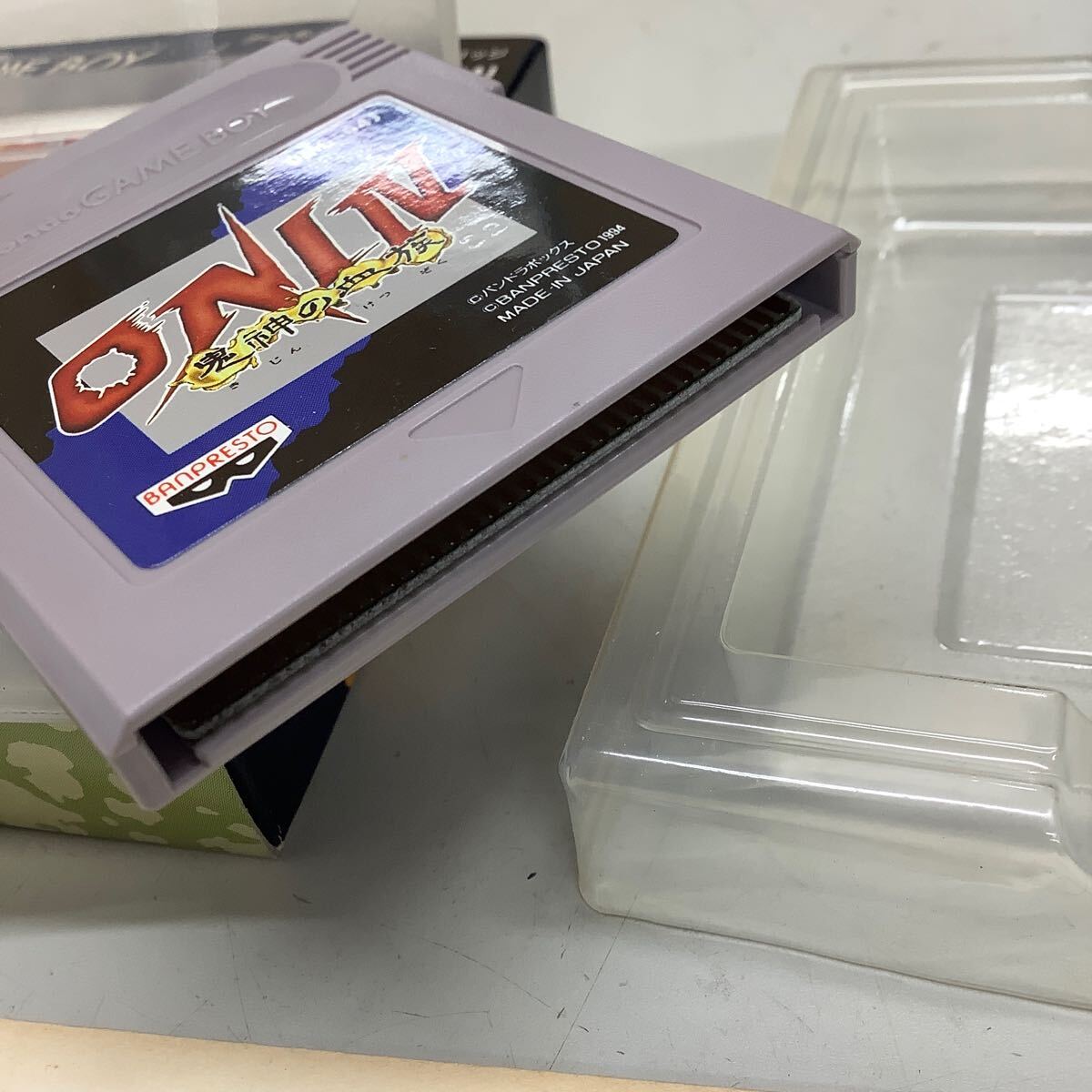 (22) バンプレスト ONI IV 鬼神の血族 ゲームボーイ ソフト 現状品 動作未確認 の画像7