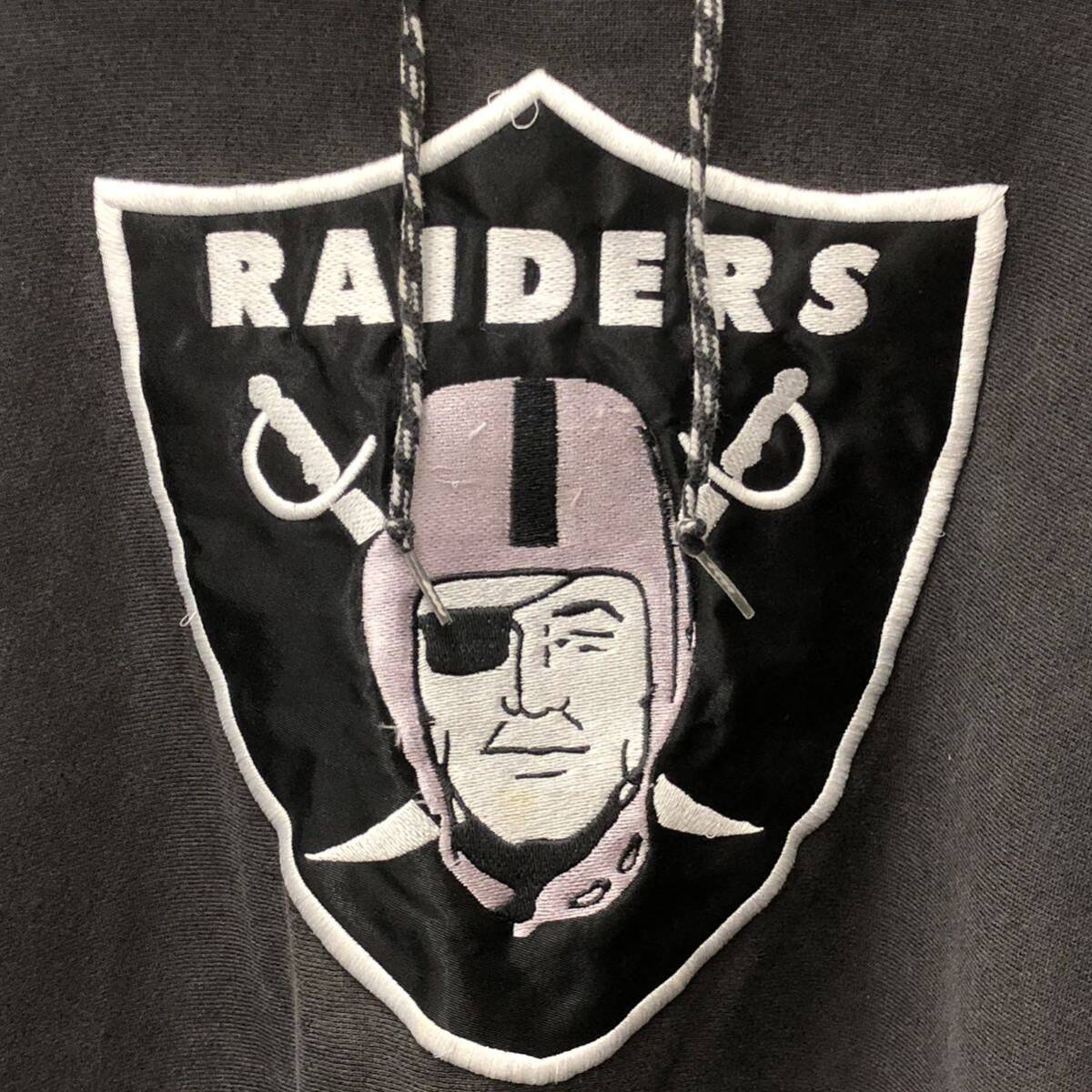 ② NFL ラスベガス・レイダース パーカー Lサイズ RAIDERSの画像4