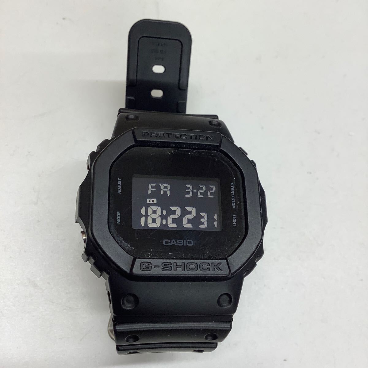CASIO カシオ G-SHOCK DW-5600BB 3229 腕時計 現状稼動品 の画像2