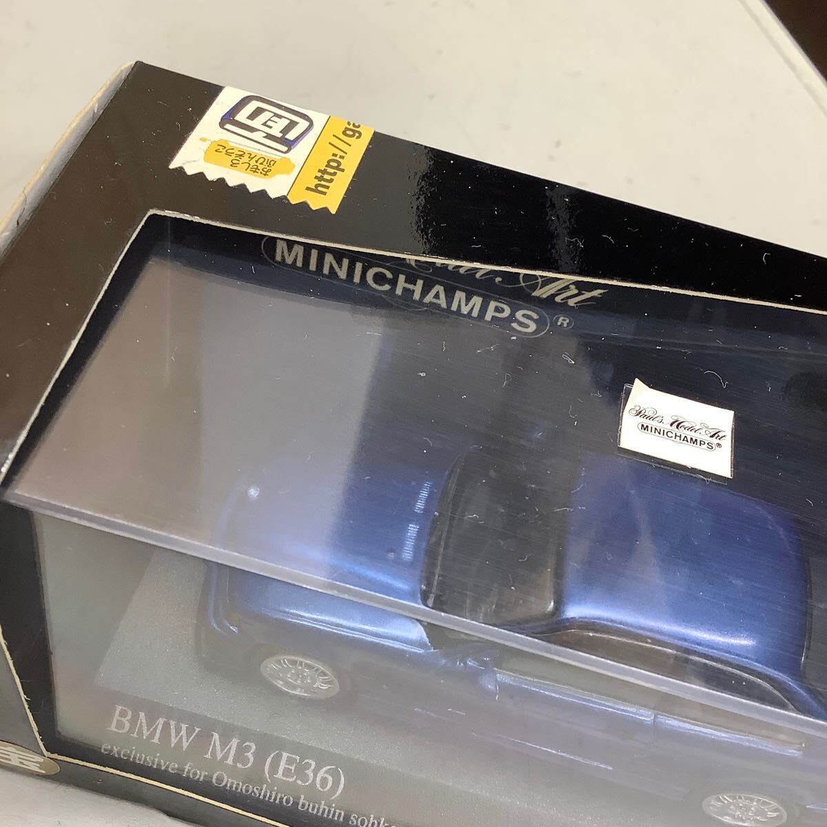 ⑤ MINICHAMPS ミニチャンプス BMW M3 E36 ミニカー 1/43 の画像2