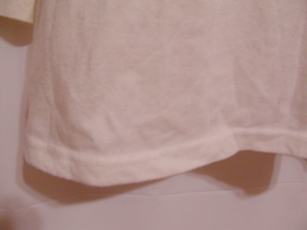 ssyy461 Find Favor 長袖 チュニック Tシャツ オフホワイト ■ 花 プリント ■ カジュアル 可愛い 綿混素材 Lサイズ_画像6