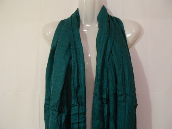 ssyy591 stole green group # soft material # fringe plain standard 