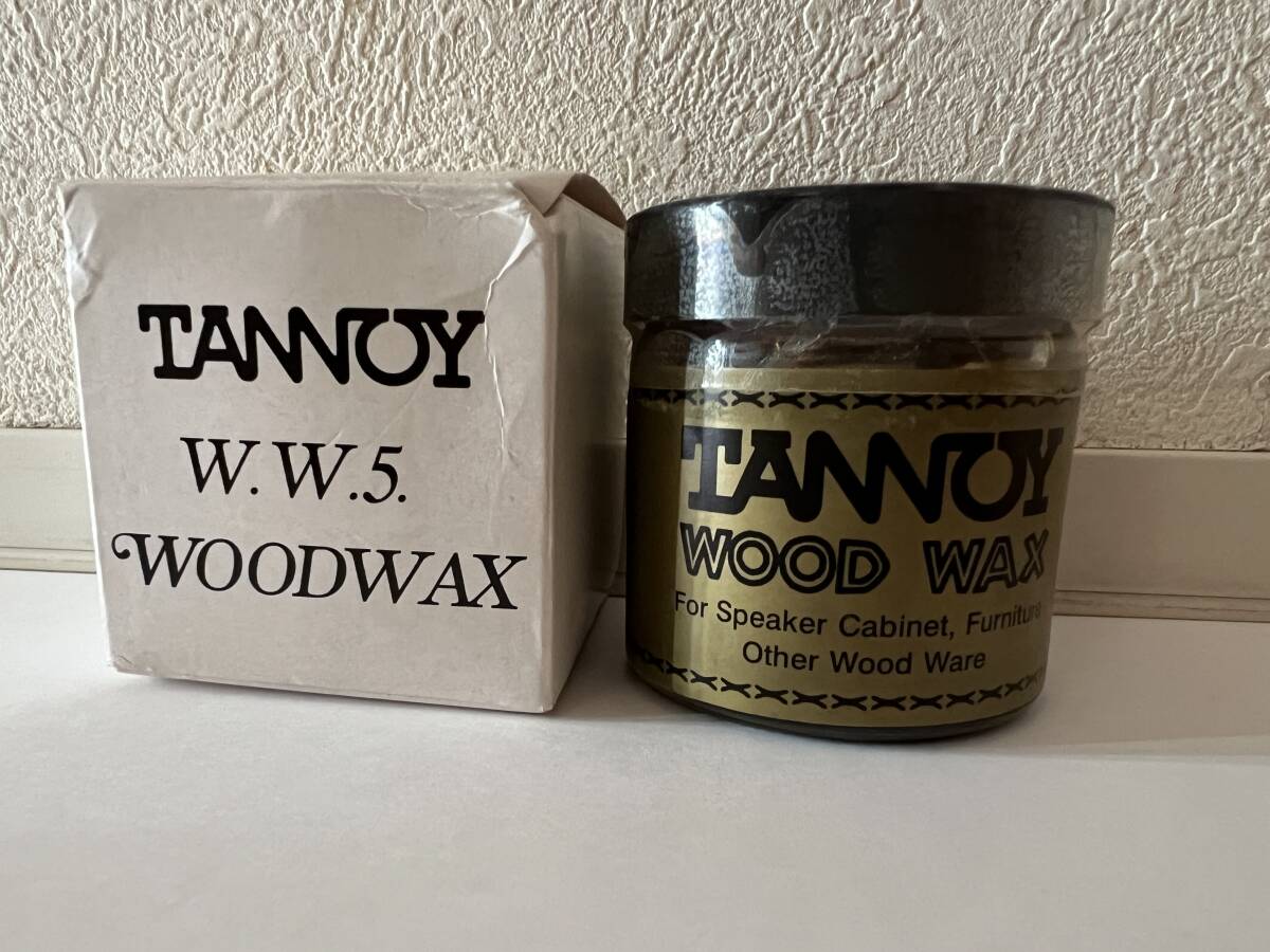 未開封　TANNOY WOOD WAX　ウッドワックス_画像1