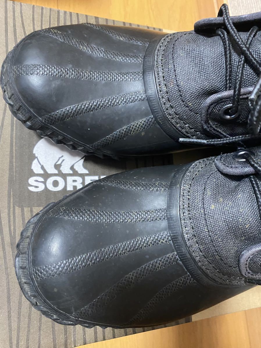 SOREL シャイアン　レース チャッカ CVS 防寒 防水　キャンバス　スノーブーツ　LM5197-010 26㎝　US8 ソレル エルエルビーン ダナー_画像4