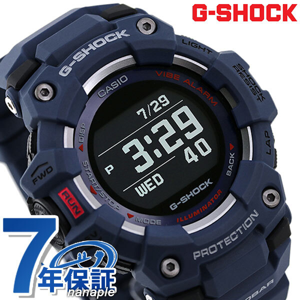 G-SHOCK Gショック メンズ 腕時計 ジースクワッド GBD-100-2DR CASIO カシオ 時計 Bluetooth ブラック×ネイビー 時計